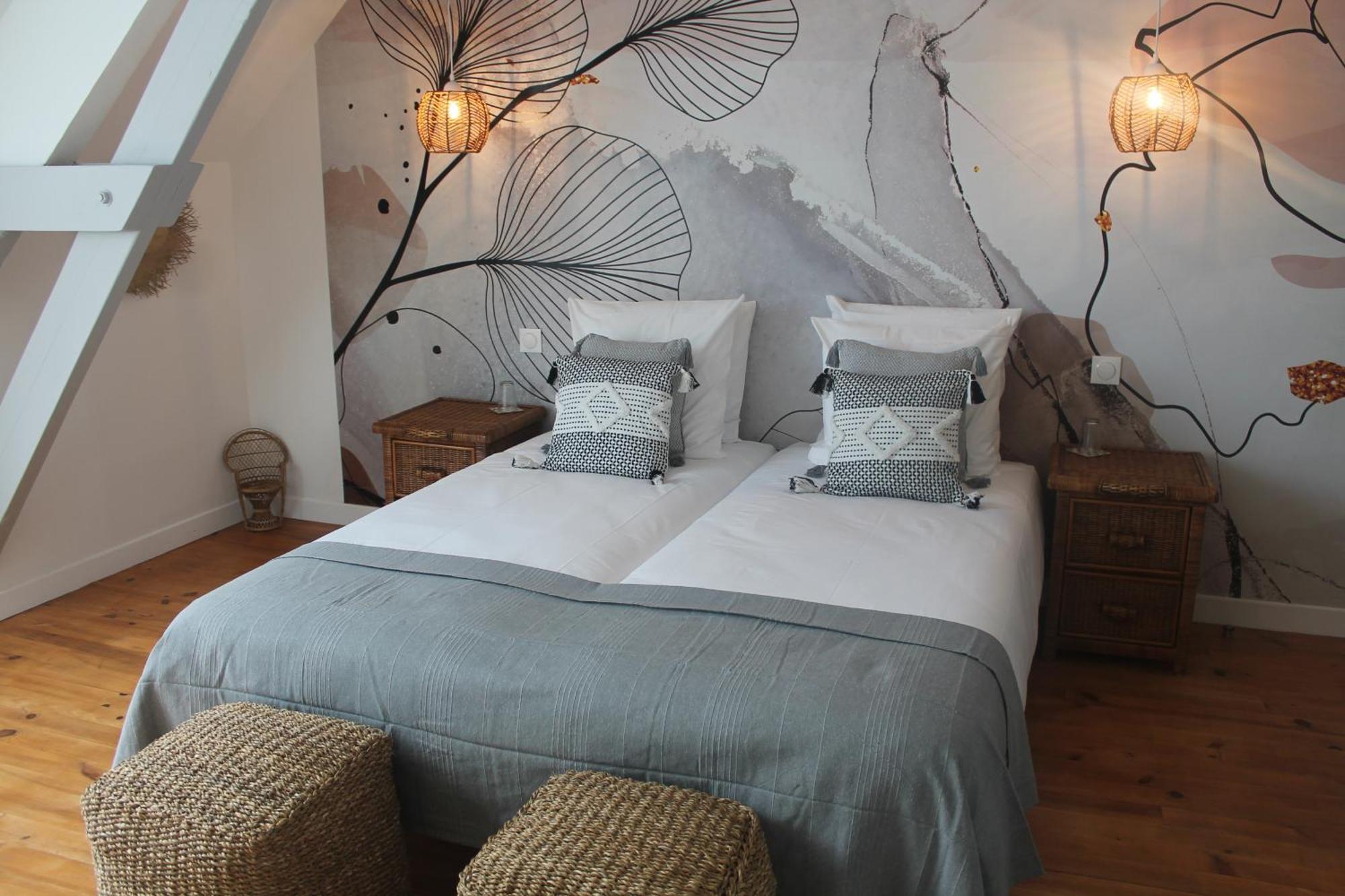 Les 13 Lavoirs D'Antan - Chambre Zen Attitude Saint-Pierre-Eglise ภายนอก รูปภาพ